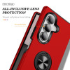 360 Rotating Ring Grip Hybrid Case for Samsung Galaxy Z Fold 8 Ultra - Red