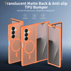 Shade Series Hybrid Case with MagSafe Magnetic Ring for Samsung Galaxy Z Fold 8 Ultra - Cosmic Orange