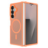 Shade Series Hybrid Case with MagSafe Magnetic Ring for Samsung Galaxy Z Fold 8 Ultra - Cosmic Orange