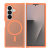 Shade Series Hybrid Case with MagSafe Magnetic Ring for Samsung Galaxy Z Fold 8 Ultra - Cosmic Orange