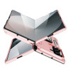 Military Grade Ring Holder Case with Camera Lens Cover for Samsung Galaxy Z Fold 8 Ultra - Rose Gold