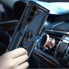 Military Grade Ring Grip Hybrid Case for Samsung Galaxy Z Fold 8 Ultra - Blue