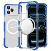 MagSafe Transparent Protective Bumper Case for iPhone 18 Pro Max and iPhone 17 Pro Max - Blue