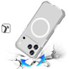 MagSafe Transparent Protective Bumper Case for iPhone 18 Pro Max and iPhone 17 Pro Max - White