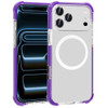 MagSafe Transparent Protective Bumper Case for iPhone 18 Pro and iPhone 17 Pro - Purple