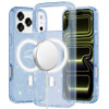 Crystal Glitter Fusion Case with MagSafe for iPhone 18 Pro and iPhone 17 Pro - Light Blue