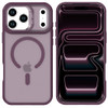 InFrame Series MagSafe Hybrid Case with Camera Ring Stand for iPhone 18 Pro and iPhone 17 Pro - Burgundy