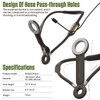 MagSafe Magnetic POV Hands-Free Wearable Neck Phone Holder with Anti-Drop Safety Lanyard