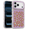 Safari Design Aesthetic Wavy Silicone Case for iPhone 18 Pro Max and iPhone 17 Pro Max - Lavender