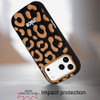 Safari Design Aesthetic Silicone Case for iPhone 18 Pro Max and iPhone 17 Pro Max - Black