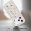 Daisy Bloom Design Aesthetic Silicone Case for iPhone 18 Pro Max and iPhone 17 Pro Max - Beige
