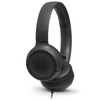 JBL Tune 500 Wired On-Ear Headphones - Black