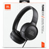JBL Tune 500 Wired On-Ear Headphones - Black