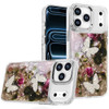 Butterfly Ornaments Design Epoxy Glitter Hybrid Case for iPhone 18 Pro Max and iPhone 17 Pro Max