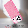 Dazzling Mini Crystal Hybrid Case for iPhone 18 Pro and iPhone 17 Pro - Hot Pink
