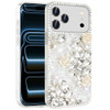 Dazzling Bling 3D Crystal Diamond Case for iPhone 18 Pro Max and iPhone 17 Pro Max - Clear