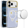 Mood Series MagSafe Hybrid Case for iPhone 18 Pro Max and iPhone 17 Pro Max - Sky Blue Daisy