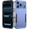 Military Grade TUFF Shockproof Hybrid Armor Case for iPhone 18 Pro Max and iPhone 17 Pro Max - Light Blue