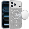 Dazzling Diamond MagSafe Hybrid Case for iPhone 18 Pro Max and iPhone 17 Pro Max - Silver