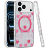 Mood Series MagSafe Hybrid Case for iPhone 18 Pro and iPhone 17 Pro - Pink Hearts