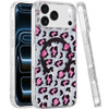 Mood Series MagSafe Hybrid Case for iPhone 18 Pro and iPhone 17 Pro - Pink Leopard