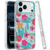 Mood Series MagSafe Hybrid Case for iPhone 18 Pro and iPhone 17 Pro - Pastel Floral Blue