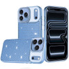 Dazzling Diamond Hybrid Case for iPhone 18 Pro and iPhone 17 Pro - Light Blue