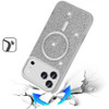 Dazzling Diamond MagSafe Hybrid Case for iPhone 18 Pro and iPhone 17 Pro - Silver