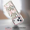 Butterfly Luxurious Bling 3D Crystal Diamond Case for iPhone 18 Pro and iPhone 17 Pro - Pink
