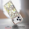 Butterfly Luxurious Bling 3D Crystal Diamond Case for iPhone 18 Pro and iPhone 17 Pro - Rose Gold
