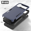 Military Grade TUFF Hybrid Armor Case for iPhone 18 Pro Max and iPhone 17 Pro Max - Blue