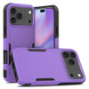 Military Grade TUFF Hybrid Armor Case for iPhone 18 Pro Max and iPhone 17 Pro Max - Purple