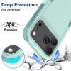 Military Grade TUFF Hybrid Armor Case for iPhone 18 Pro Max and iPhone 17 Pro Max - Teal