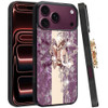 Splendid Bling Crystal Diamond Case with 3D Butterfly Stand for iPhone 18 Pro Max and iPhone 17 Pro Max - Pink