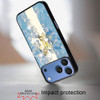 Splendid Bling Crystal Diamond Case with 3D Butterfly Stand for iPhone 18 Pro Max and iPhone 17 Pro Max - Light Blue