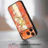 Splendid Bling Crystal Diamond Case with 3D Butterfly Stand for iPhone 18 Pro Max and iPhone 17 Pro Max - Cosmic Orange