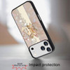 Splendid Bling Crystal Diamond Case with 3D Butterfly Stand for iPhone 18 Pro and iPhone 17 Pro - Gold
