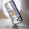 Splendid Bling Crystal Diamond Case with 3D Butterfly Stand for iPhone 18 Pro and iPhone 17 Pro - Purple