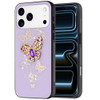 Splendid 3D Butterfly Bling Crystal Diamond Case for iPhone 18 Pro and iPhone 17 Pro - Purple