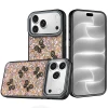 Crystal Butterfly Design Epoxy Glitter Hybrid Case for iPhone 18 Pro Max and iPhone 17 Pro Max - Black