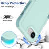 Military Grade TUFF Hybrid Armor Case for iPhone 17e / 16e - Teal