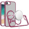 Perfect Crystal Clear MagSafe Case for iPhone 17e / 16e - Burgundy