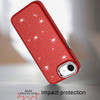 Dazzling Diamond Hybrid Case for iPhone 17e / 16e - Red