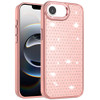 Dazzling Diamond Hybrid Case for iPhone 17e / 16e - Rose Gold