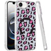 Mood Series MagSafe Hybrid Case for iPhone 17e / 16e - Pink Leopard