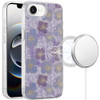 Mood Series MagSafe Hybrid Case for iPhone 17e / 16e - Blue Purple Flower