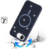 Dazzling Diamond MagSafe Hybrid Case for iPhone 17e / 16e - Blue