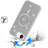 Dazzling Diamond MagSafe Hybrid Case for iPhone 17e / 16e - Silver