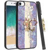 Splendid Bling Crystal Diamond Case with 3D Butterfly Stand for iPhone 17e / 16e - Purple