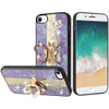 Splendid Bling Crystal Diamond Case with 3D Butterfly Stand for iPhone 17e / 16e - Purple